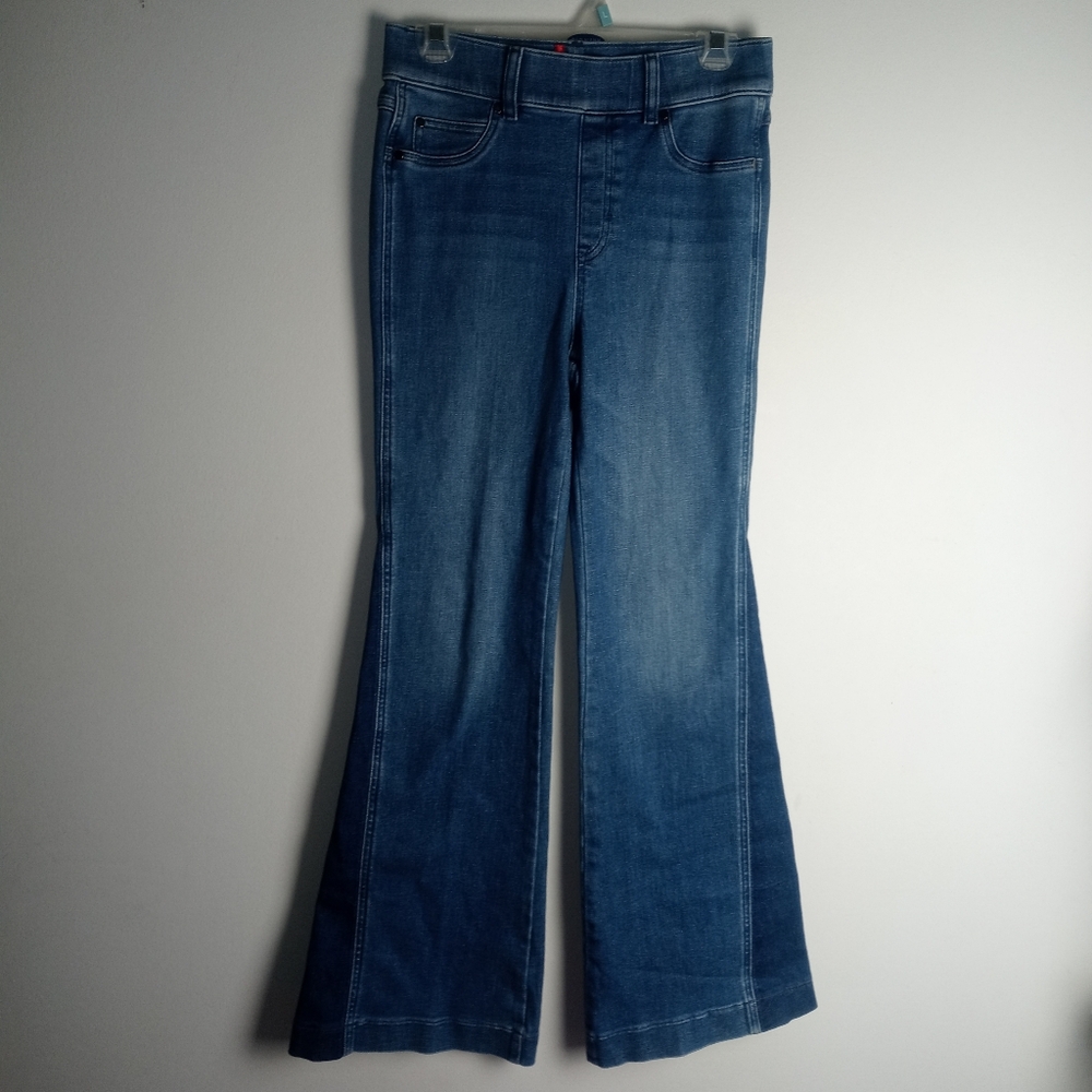 SPANX Flare Jeans Mixed 2-Tone Wash Size S